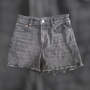 American Eagle Outfitters Charcoal Jean Shorts